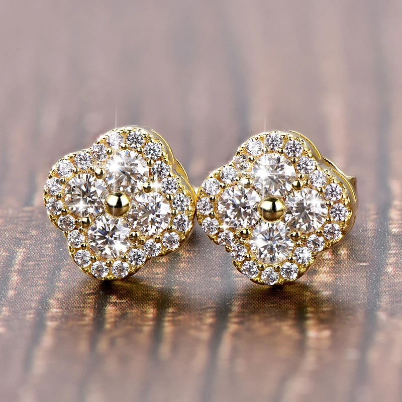 Thumbnail 4 - #9 Latest Moissanite Stud Earrings Offers