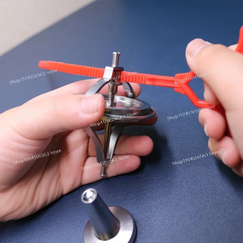 Металлический гироскоп, гироскоп на кончике пальца, волшебный антигравитационный декомпрессионный баланс, механический декомпрессионный расточный артефакт