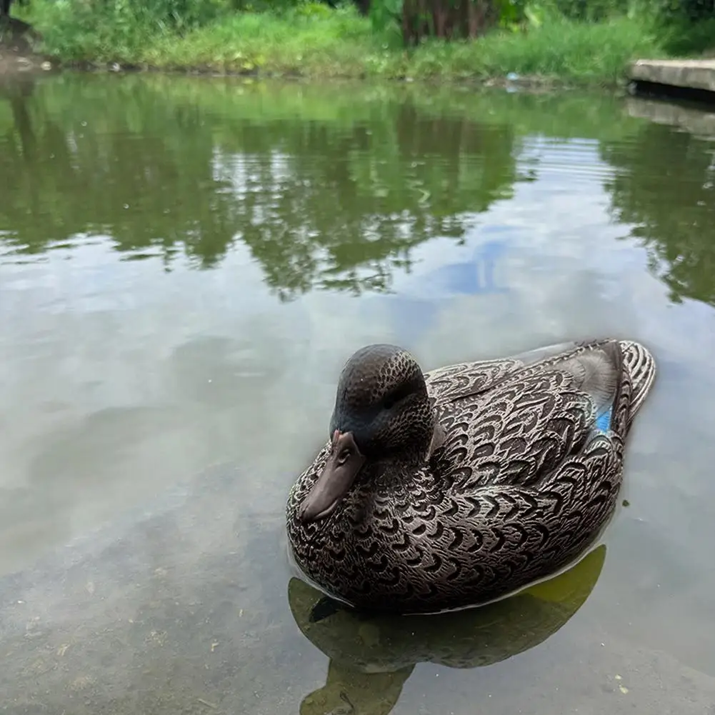 Mandarin Duck Statue Hunting Shooting Decoy Artificial Animal Sculptures Home Garden Lawn Ornaments Pool Pond Decors