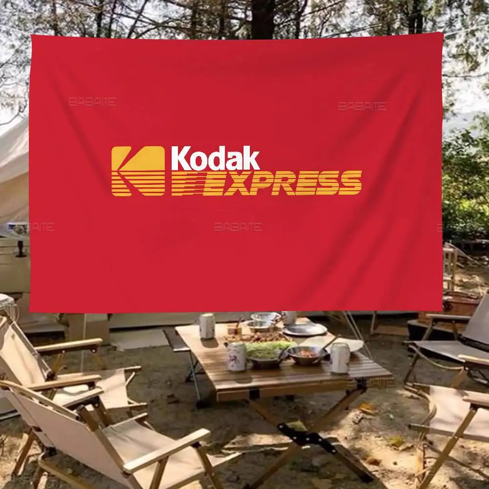 K-Kodak C-Camera Large Size Flags Printing Patterns Interesting Birthday Party Decorations Banner
