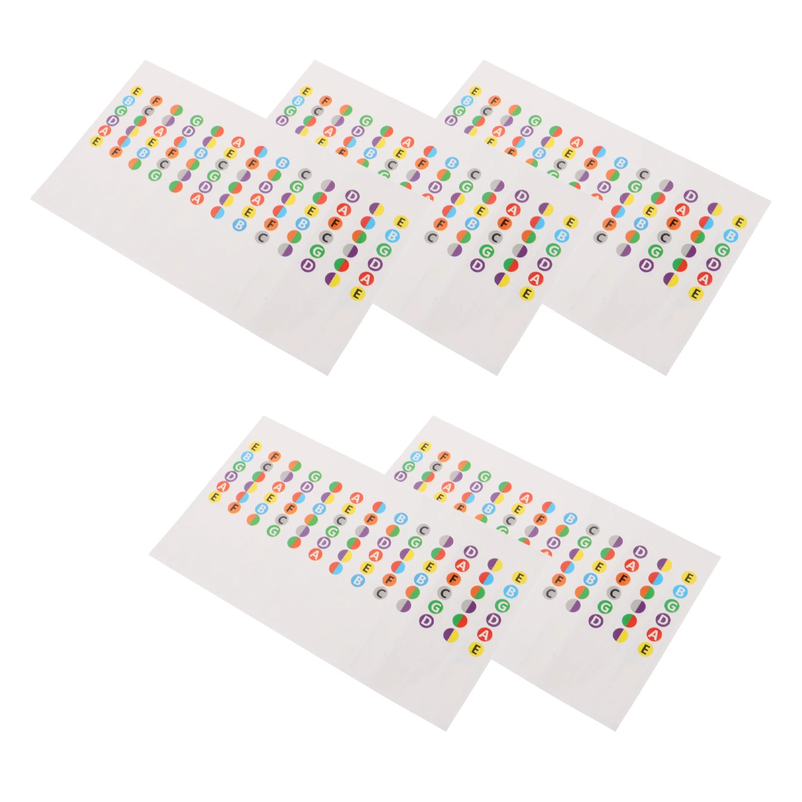 

Guitar Fretboard Stickers Notes Map Labels Chords Chart Decal Acoustic Electric Bass Beginner PracticeReusable Colorful