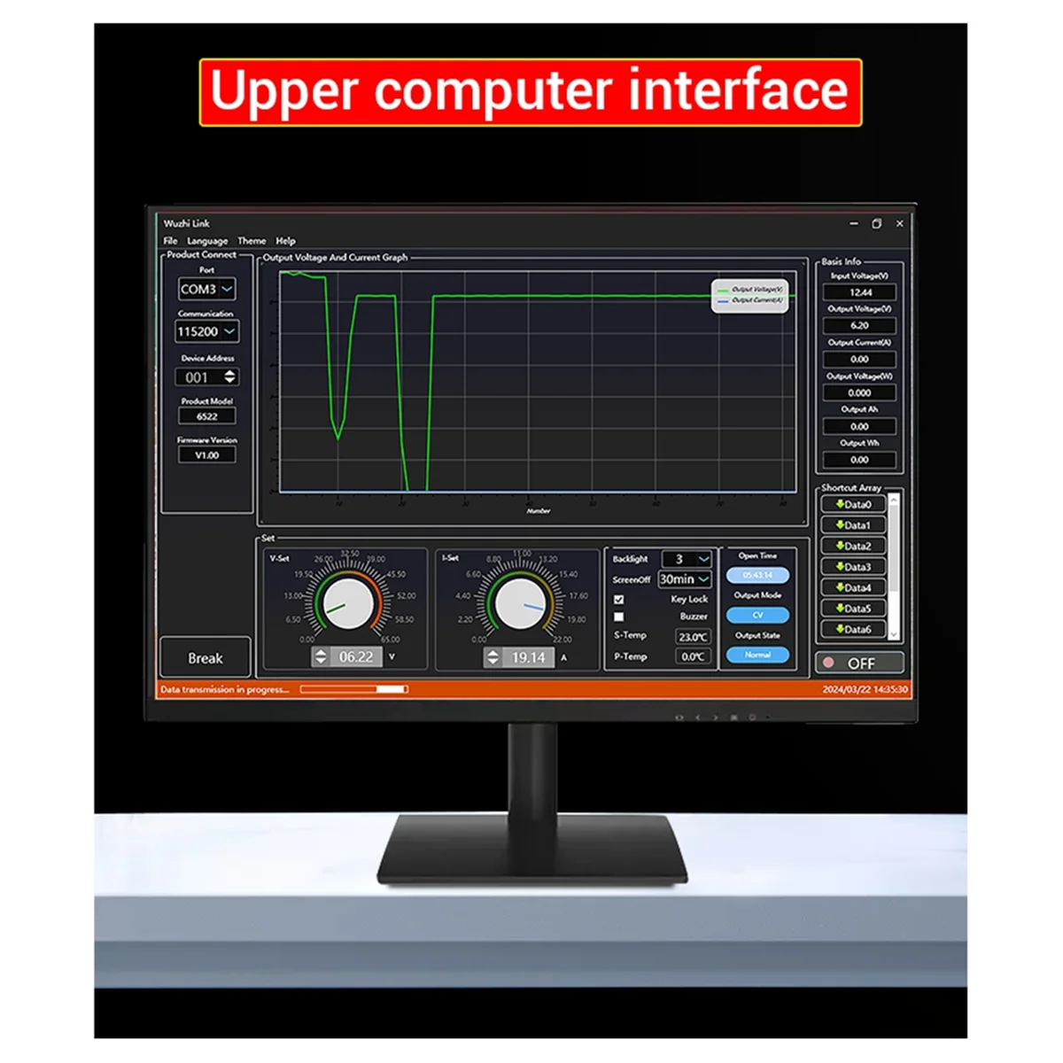 ZK-10022 CNC Step-Down DC Adjustable Regulated Power Supply Constant Voltage and Constant Current Module Upgrade A