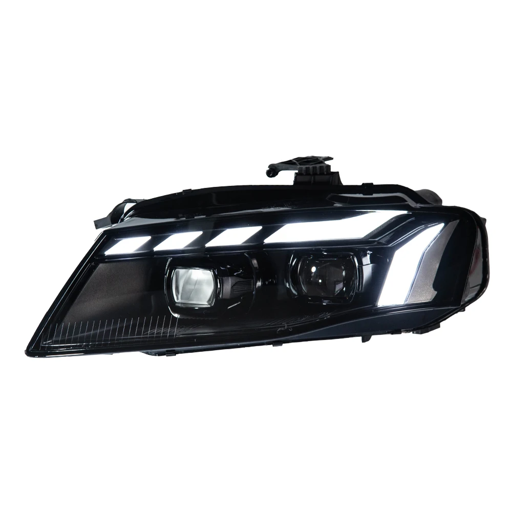

STLFAKD-car Styling for Audis A4 Headlight Projector Lens 2008-2012 Dynamic Signal Head Lamp LED Headlights Turn signal