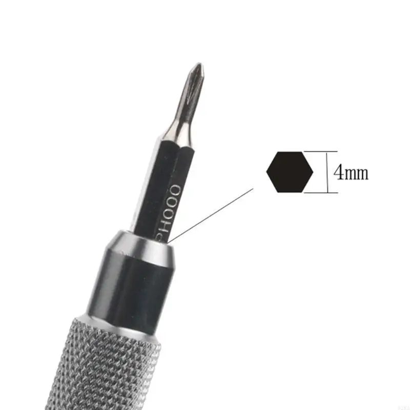 62KA مفك البراغي المغناطيسي مقبض مقبس محول بتات بتات ل 4 ملم سداسي