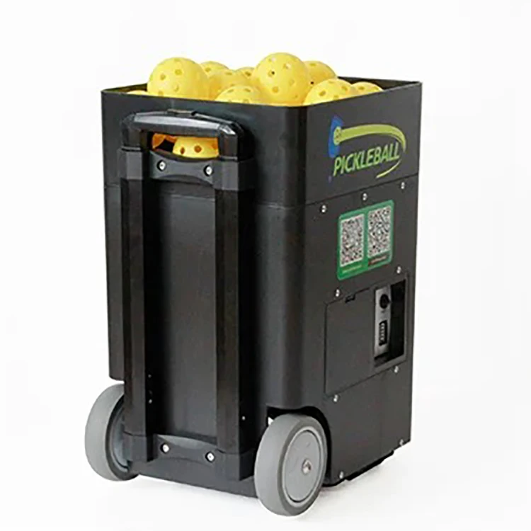 App Remote Control Training Pickleball Machine with Small Throwing Machine Polyester Return Ball System and Net