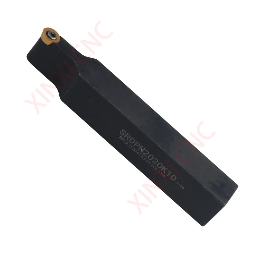 SRDPN/SRDCN CNC Lathe Tool Holder External Contour Turning and Facing Tool for Radius Machining Metalworking  RP10T3 RP1204