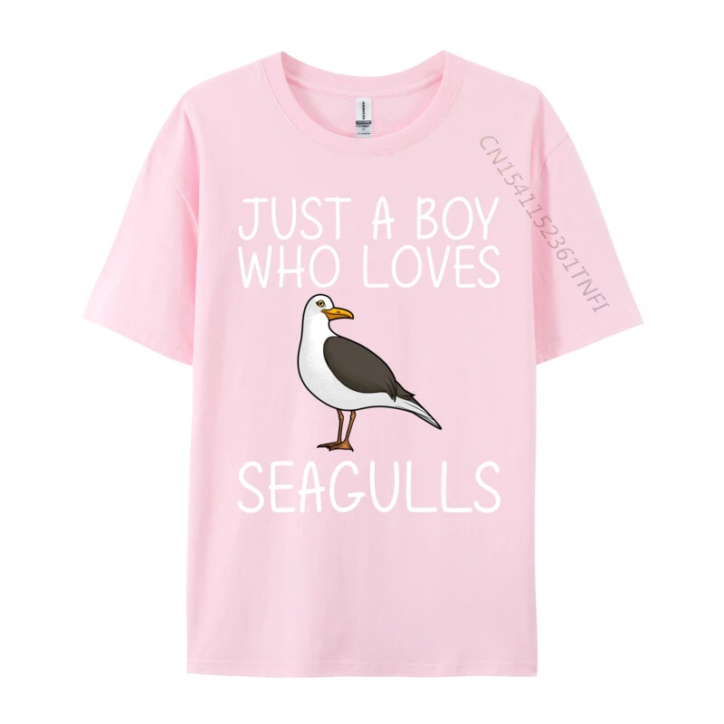 Funny Seagull For Flock Seagulls Nature Gull Bird Slim Fit T Shirt Company Normal Cotton Men Tees Normal T-shirts