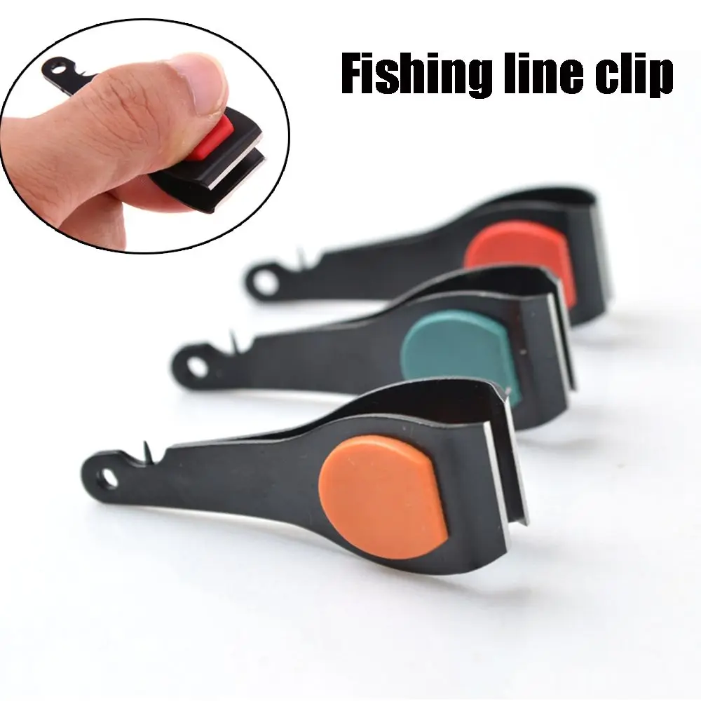 All in 1 Multifunctional Fishing Line Cutter Quick Knot Tying Tool Fast Hook Nail Knotter Tie Fishing Tackle Keychain 1PC