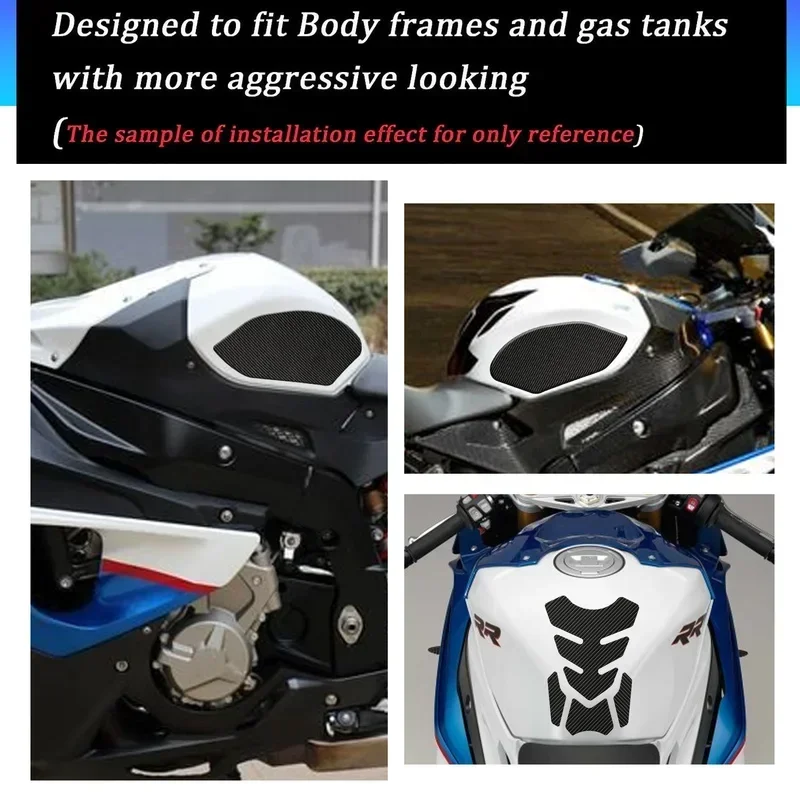 

For BMW S1000RR motorcycle accessories anti slip tank pad 3D side gas knee grip protector sticker 2009 2010 2011 2013-2023