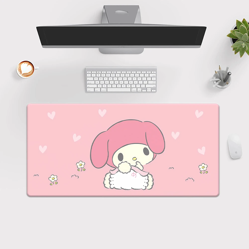 Sanrio Cute cartoon  Mouse Pad Keyboard Gaming Accessories Mouse Mats Game Office Computer PC Gamer Laptop Desk Mat,Mouse Pad