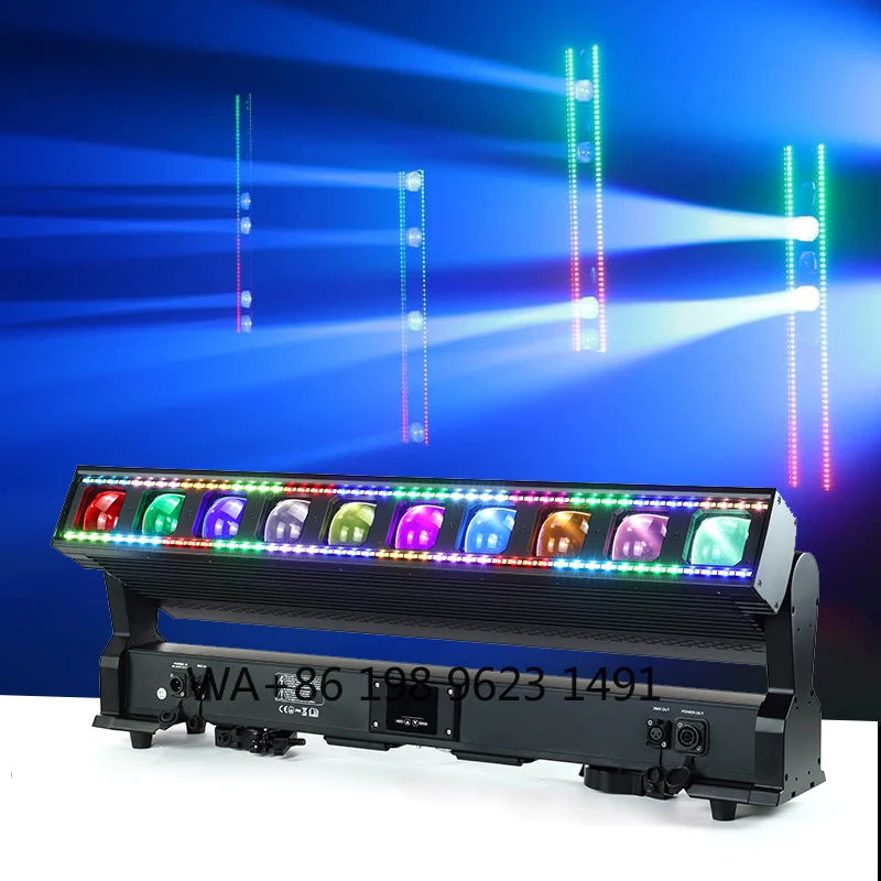 1100W RGBW LED Moving Head Light DMX512 Zoom IP65 Stage Lamp for Concert Theater Wedding Event Lighting