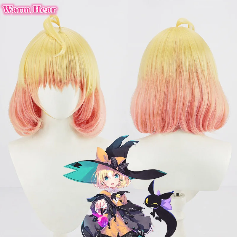 VTuber NIJISANJI EN Cosplay Wig Ethyria Millie Parfait Nina Kosaka Enna Alouette Reimu Endou Wigs Heat Resistance Fibre +Wig Cap