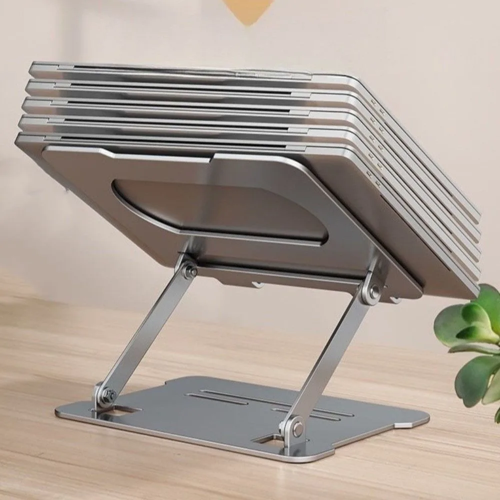 

Portable Adjustable Tablet Stand Heat Dissipation Foldable Laptop Holder Anti Slip Alloy Laptop Metal Bracket Notebook