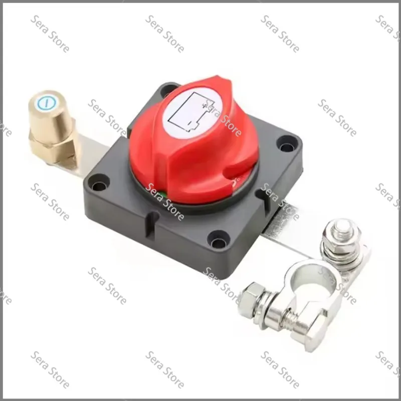 200A brass battery pole power-off one-piece car modification extension accessories power switch