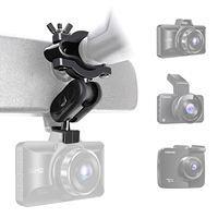 360 Degrees Rotating Car Rearview Mirror Driving Recorder Bracket Holder for Dash Camera M01 Pro,M17,GS63H,GS63H Pro,GS63Pro Cam