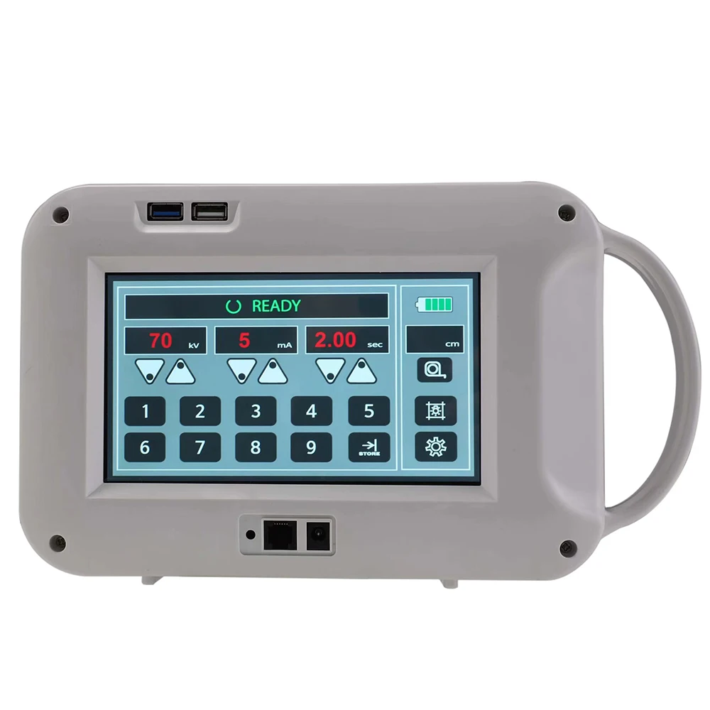 Mobile X Ray Machine With Flat Panel Detector Veterinary X Ray Machine Prices For Clinic Used