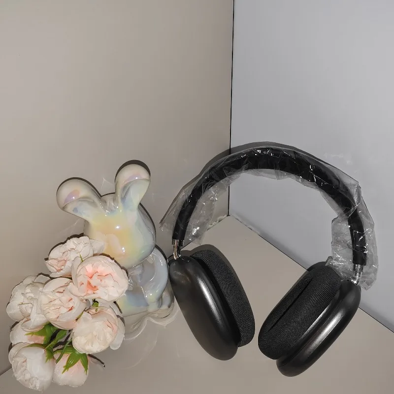 سماعة رأس بخاصية البلوتوث Air maxP9 قابلة للسحب، ميكروفون ألعاب لاسلكي خارجي، تقليل الضوضاء، سماعة بلوتوث 5.3