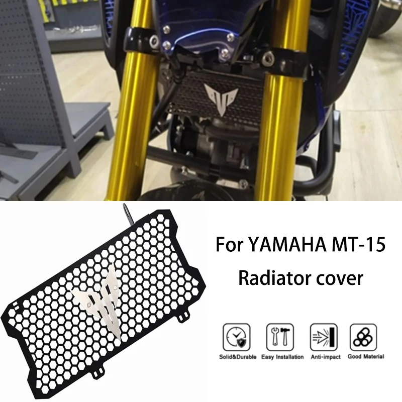 

MTKRACING For YAMAHA MT-15 2019-2024 Motorcycle parts radiator cover water tank protection grille