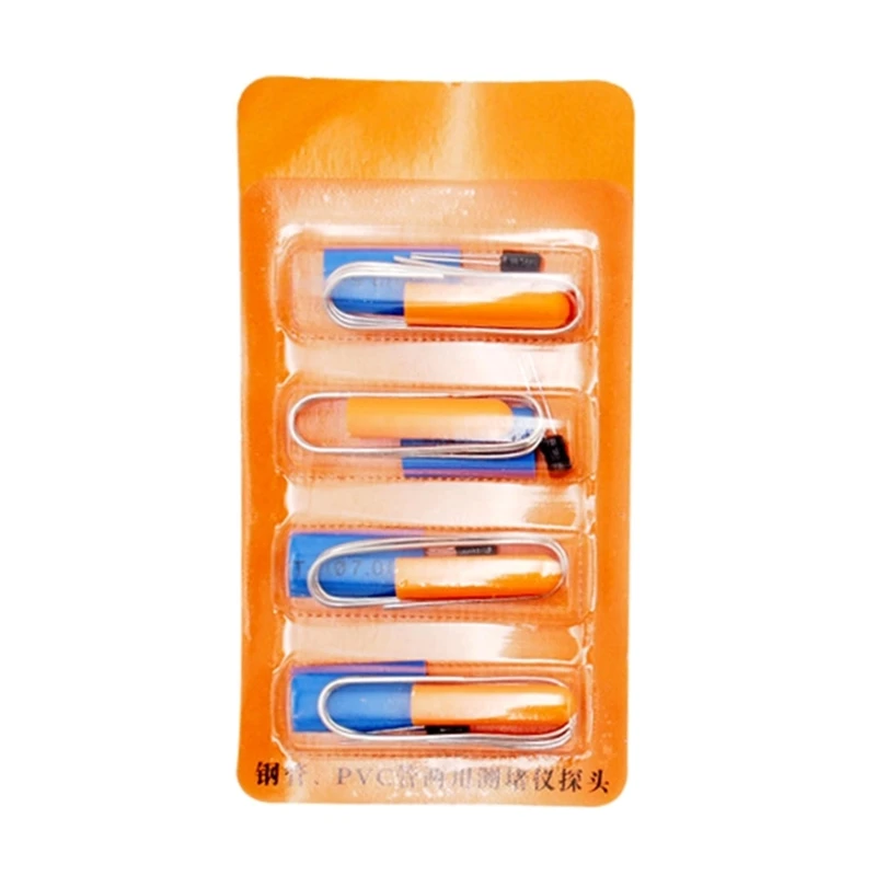 4Pcs Pipeline Blockage Tester Electrician PVC Wall Blockage Detector Wire Pipe Blockage Remover Industrial Facilities