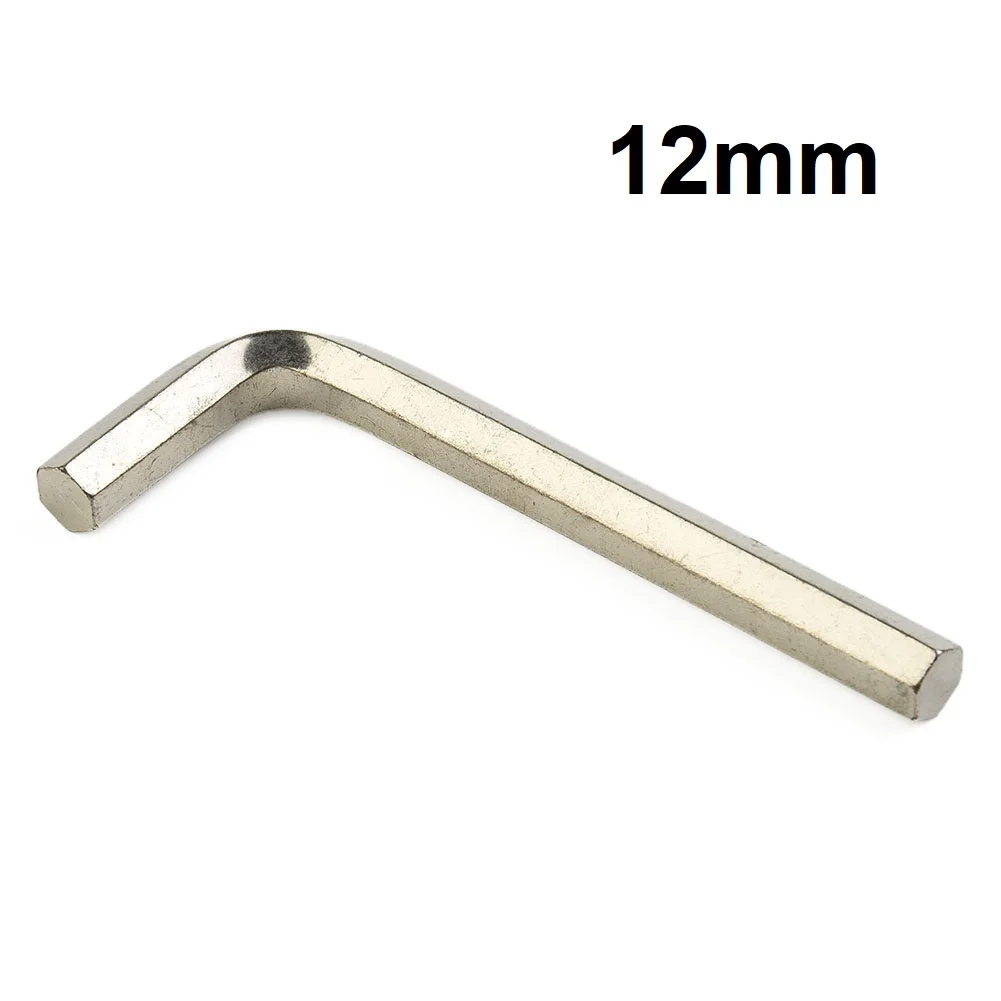 1pc Steel L-Type Hex Wrench Hexagon Spanner Key Wrench 12mm For Nuts Screw Removal Repair Tools Hand Manual Tools