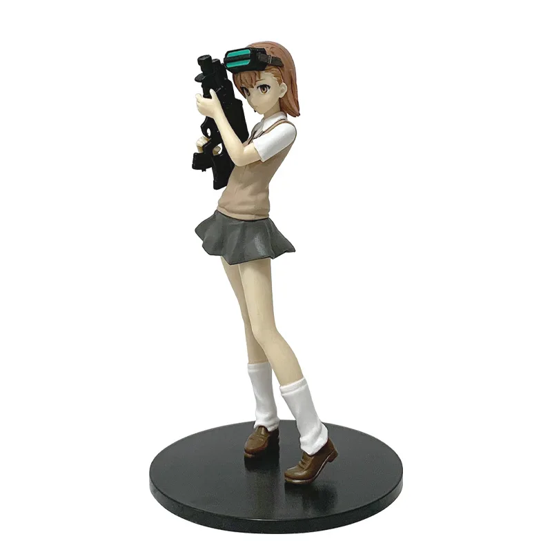 Scientific Railgun Misaka Sisters Anime Girl Figure Model Statue Collection Desktop Decoration Ornament Toys Gift