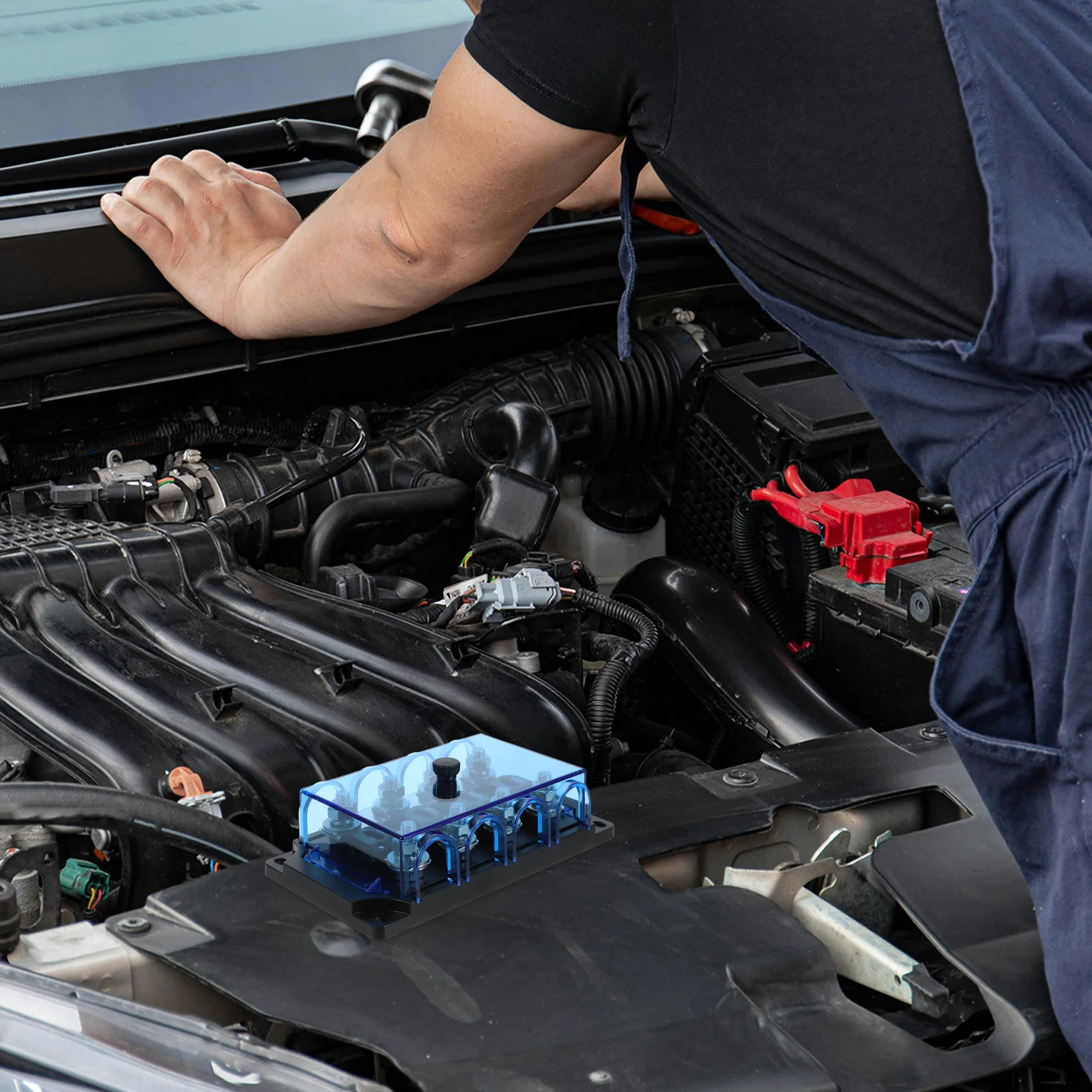 

Way Box Car Box Fuse Holder Automotive Fuse Block For Motorcycle Boat Marine Electrical System Protection