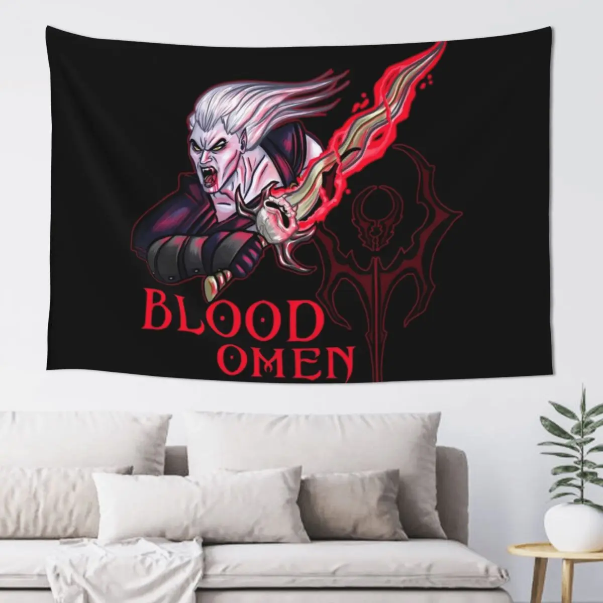 

Legacy of Kain Blood Omen (without background) Tapestry Mushroom Aesthetic Room Decor Room Decorations Tapestry