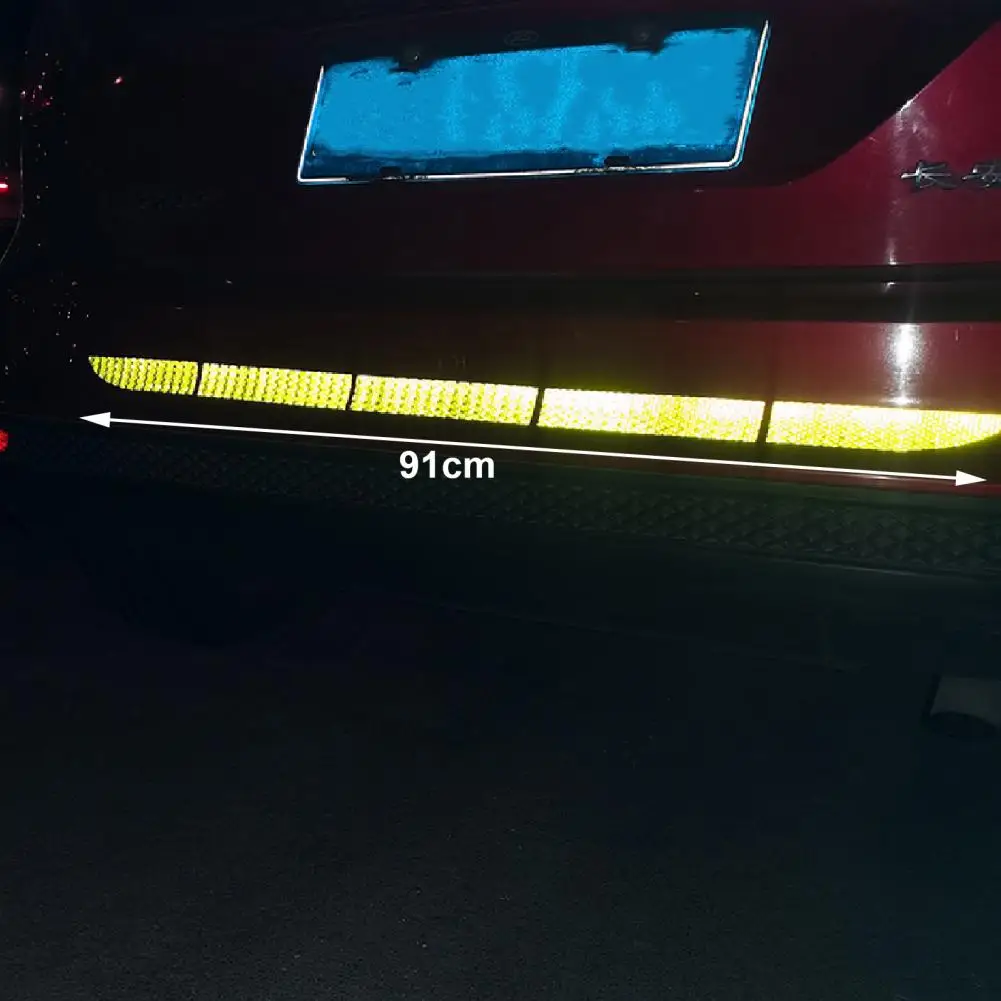 Unique  Reflective Tape Car Styling Car Exterior Body Reflective Sticker Attractive Self-adhesive Car Reflectante for Autos