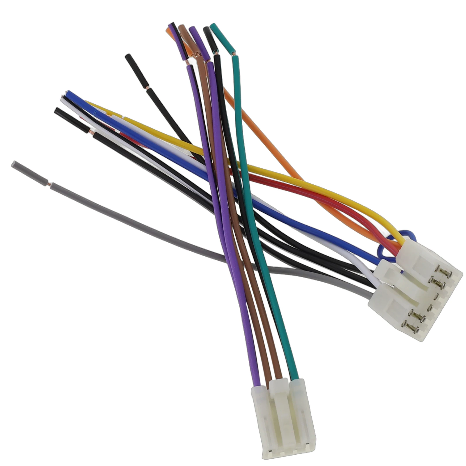 Wiring Harness Adapter Compatible with For Toyota Models for Aftermarket Stereo Installation and OEM Harness Retention