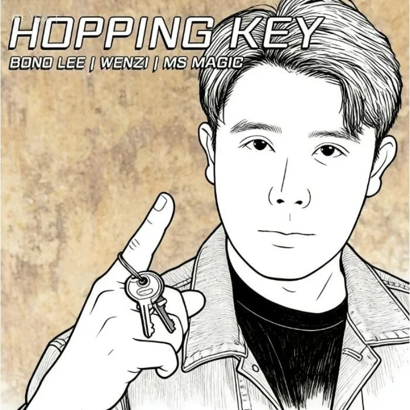 

Ключ-трюк Hopping Key от Бонда Ли: фокус с изменением цвета золотого и серебряного ключей, профессиональный реквизит и приспособление для фокусников