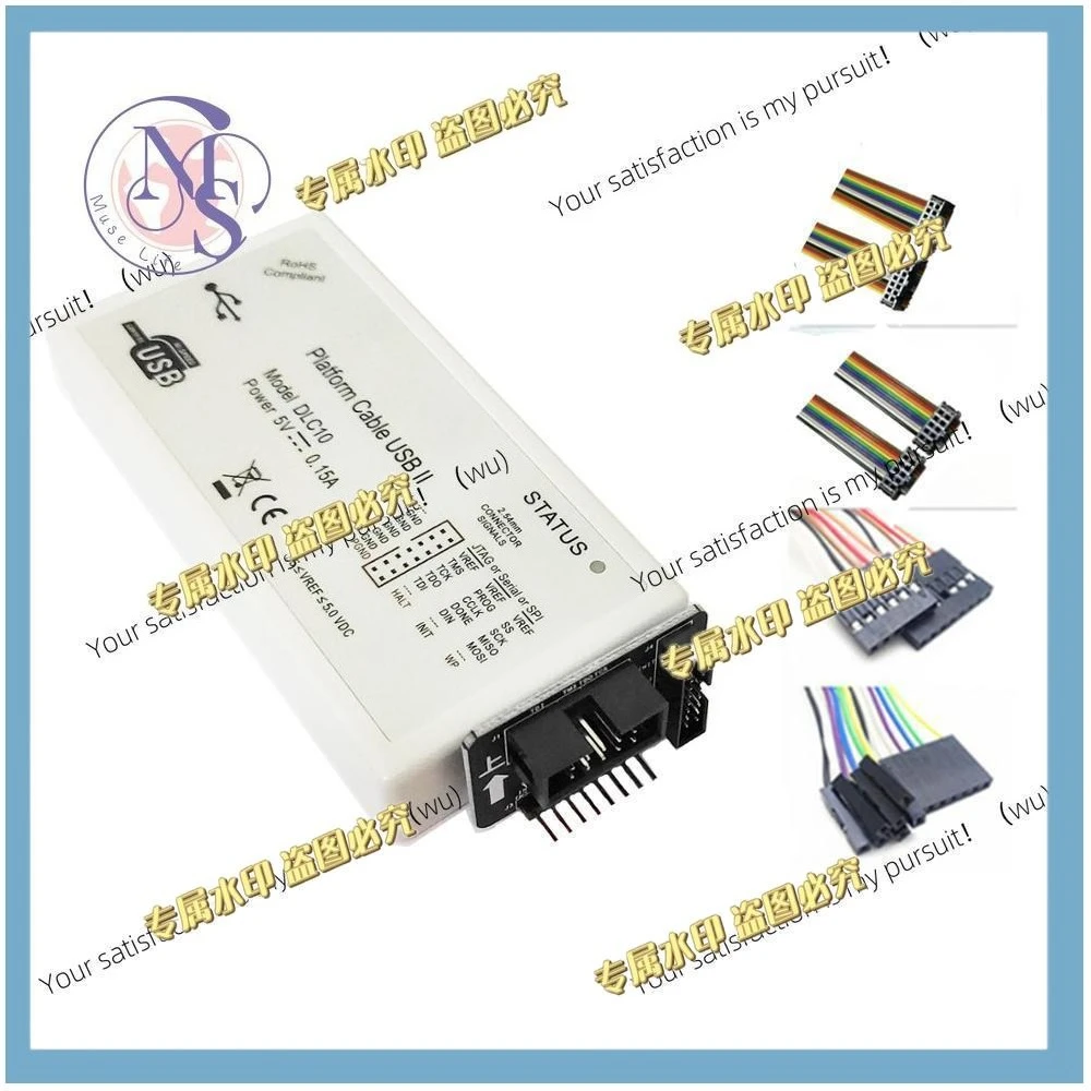 Platform Cable USB Download Cable Jtag Programmer for FPGA CPLD CY7C68013A, can replace DLC9LP