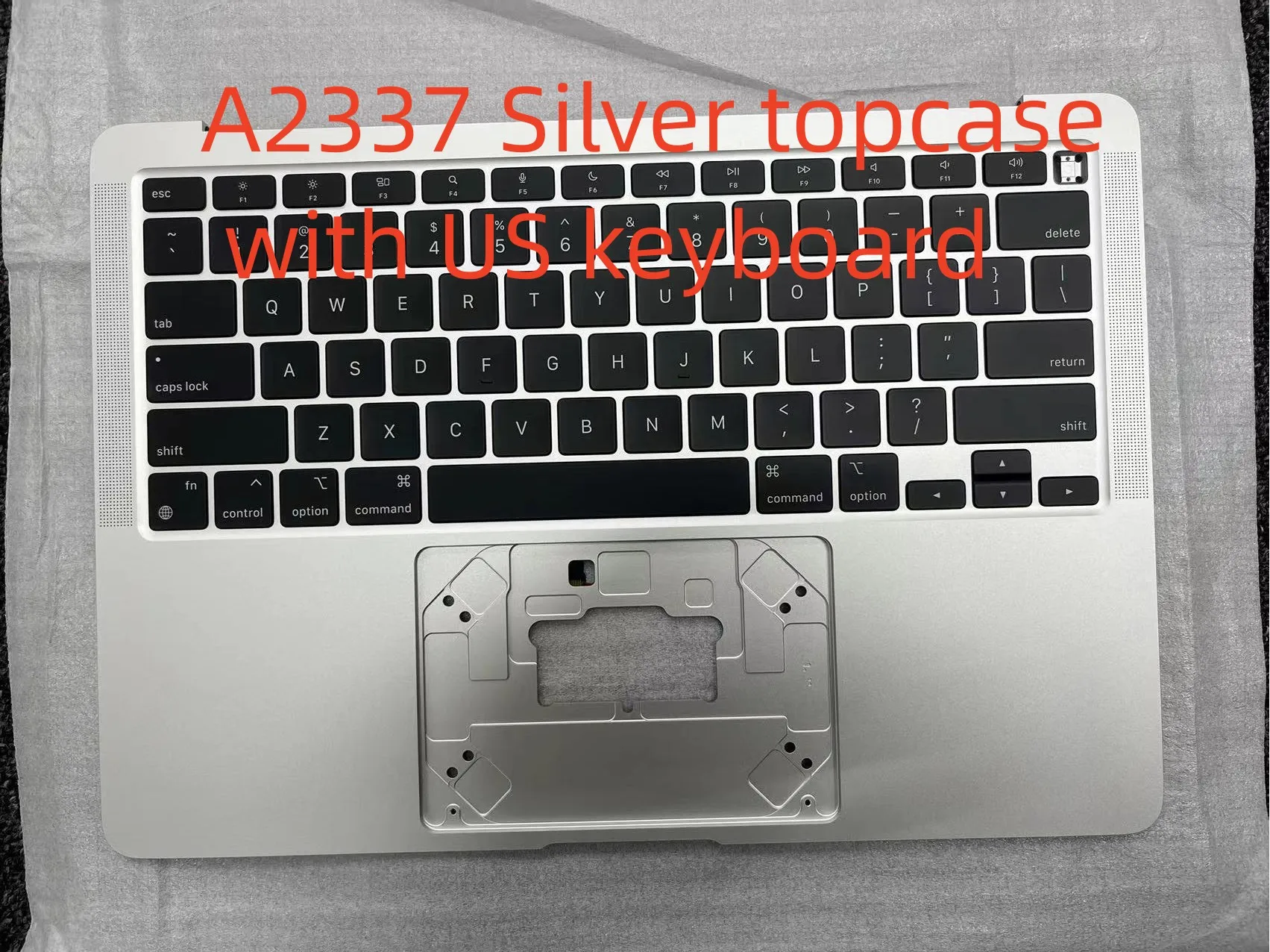 

Новинка 95% года, A2337 Topcase с клавиатурой US keybaord для MacBook Air 13 дюймов, A2337 M1, конец 2020 года, EMC 3598, MGN63, MGN73, верхняя подсветка с клавиатурой