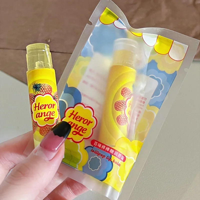 Anti-Cracking Lip Balm Natural Long Lasting Moisturizing Lipstick Base Cute Fruit Flavor Nourish Lips Skin Care Makeup Cosmetics image 6