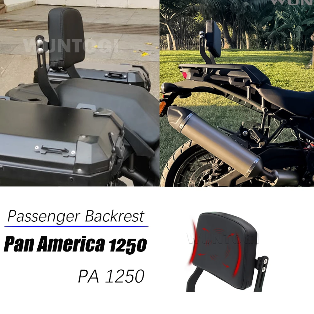 

Passenger Backrest For Pan America 1250 PA 1250 S Seat Rear Backrest Cushion Back Rest Pad Passenger Pillion 2022 -2021