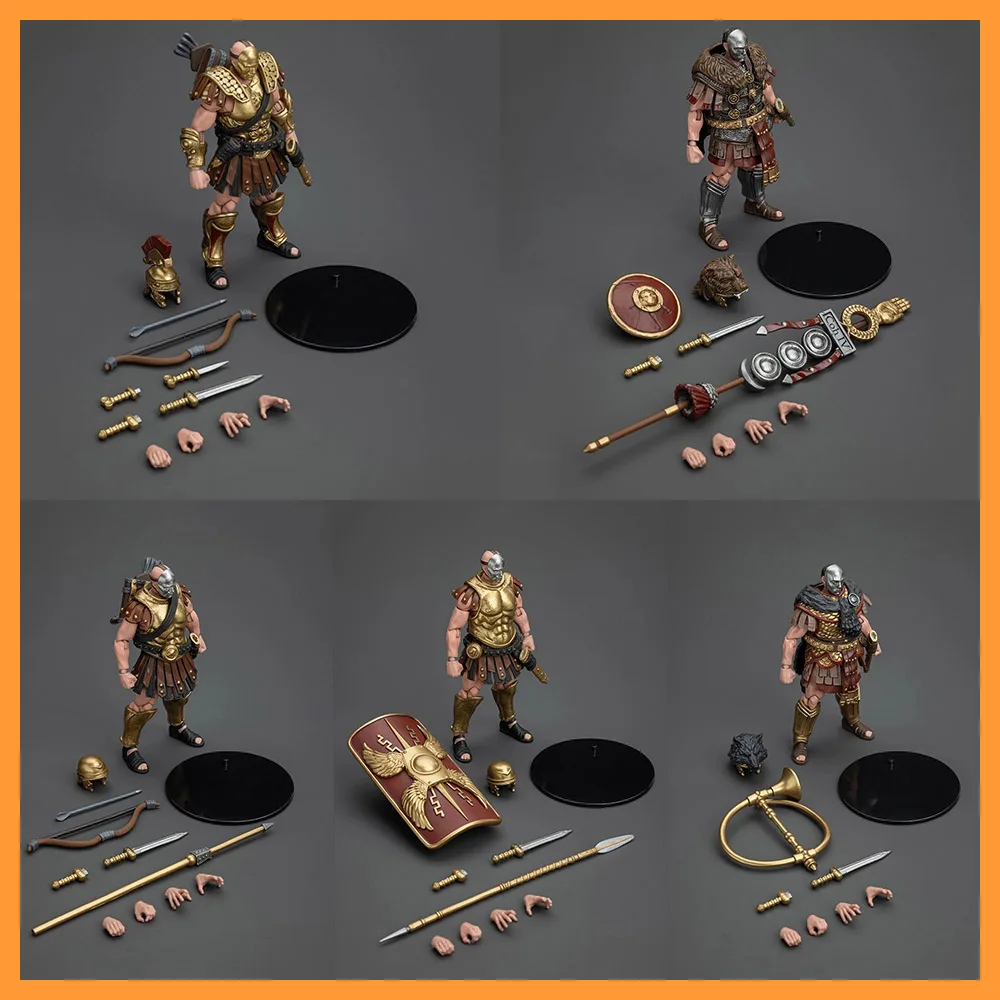 

JOYTOY JT5956 JT6038 JT6182 JT6212 JT6939 1/18 Scale Roman Republic Cohort Iv Centurion Buccinator Signifer 10.8cm Model