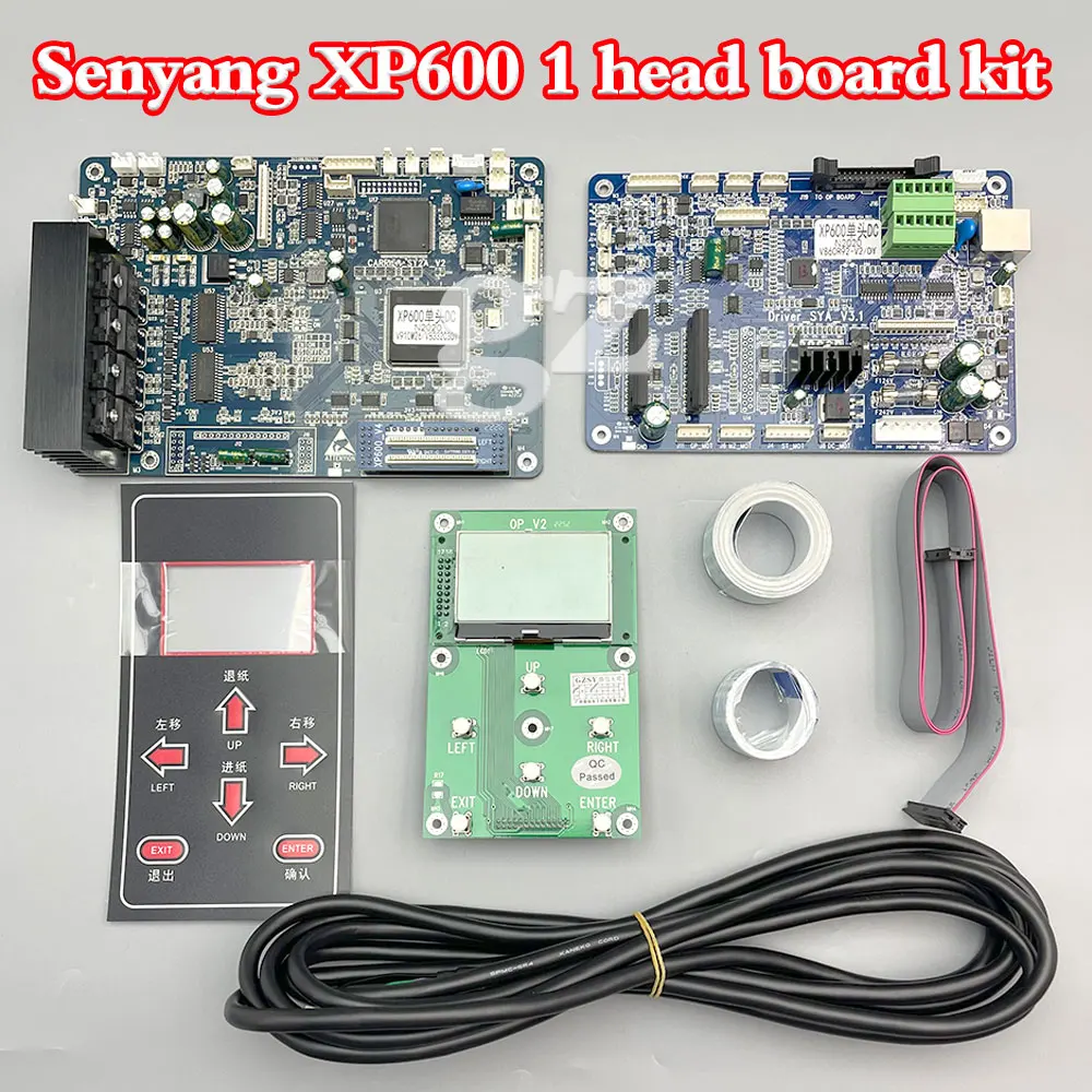 Senyang-XP600 Board Kit para Epson, Single Head Carriage Board