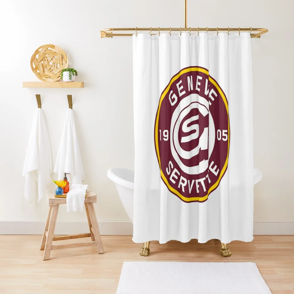 

Genève-Servette Hc Shower Curtain Shower For Bathroom For The Bathroom Window Accessories For Shower And Services Curtain