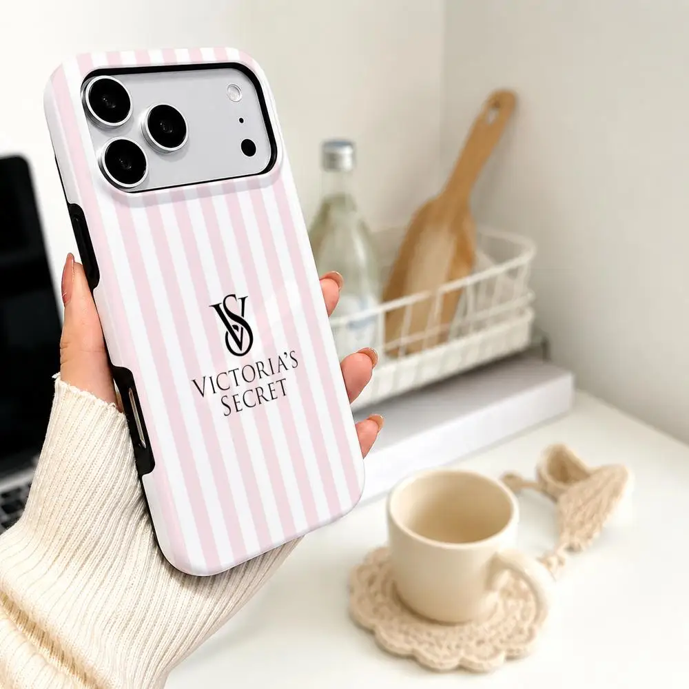 Cool V-Victoria's Secret Phone Case Film Material 2-in-1 Shell FOR IPhone 17 16 15 14 12 17Air 16e 13 Pro MAX 16Plus Cover view 2
