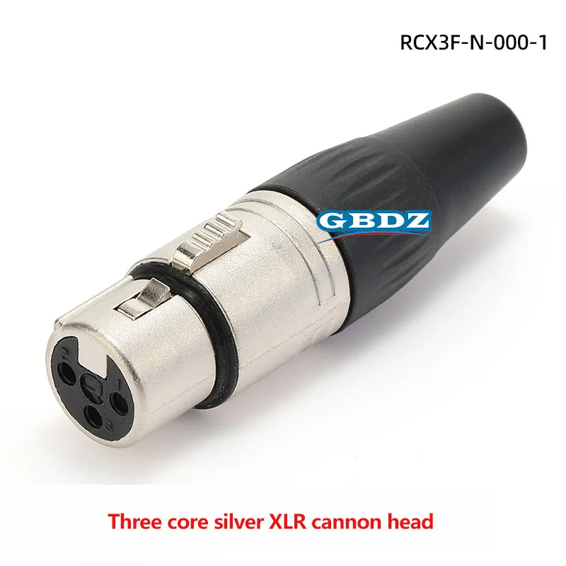  1-20 PCS REAN XLR Male/Female Pure Copper 3 Pin Plug Audio Balance   REAN Bend 90 Degrees Microphone Cable  Accessory YS136N