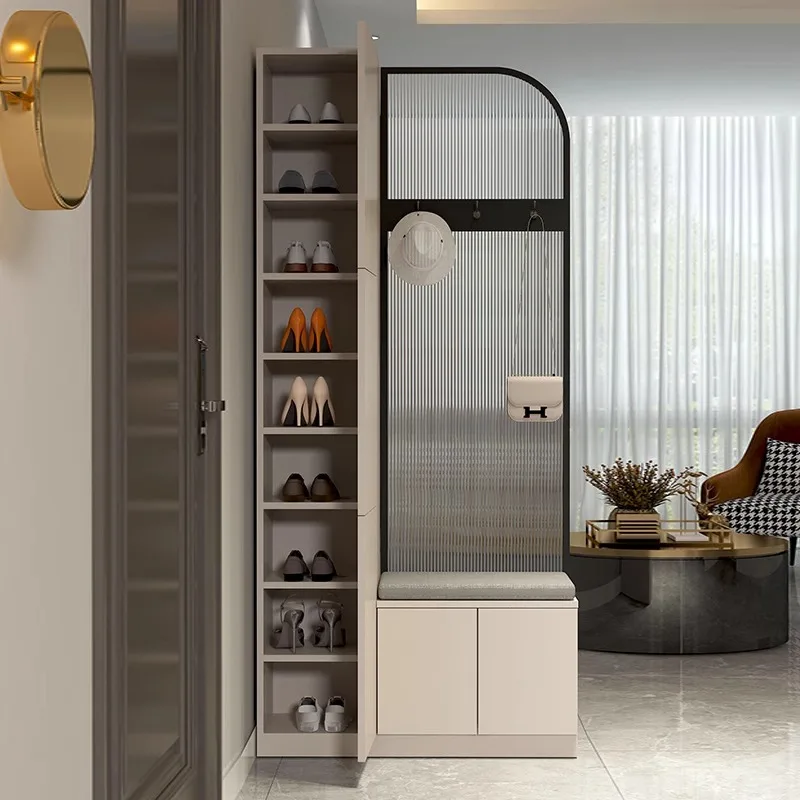 

Shoe Decor Living Room Cabinets Storage House Container Cabinets Organizer Display Wood Luxury Nordic Gabinete Home Furniture