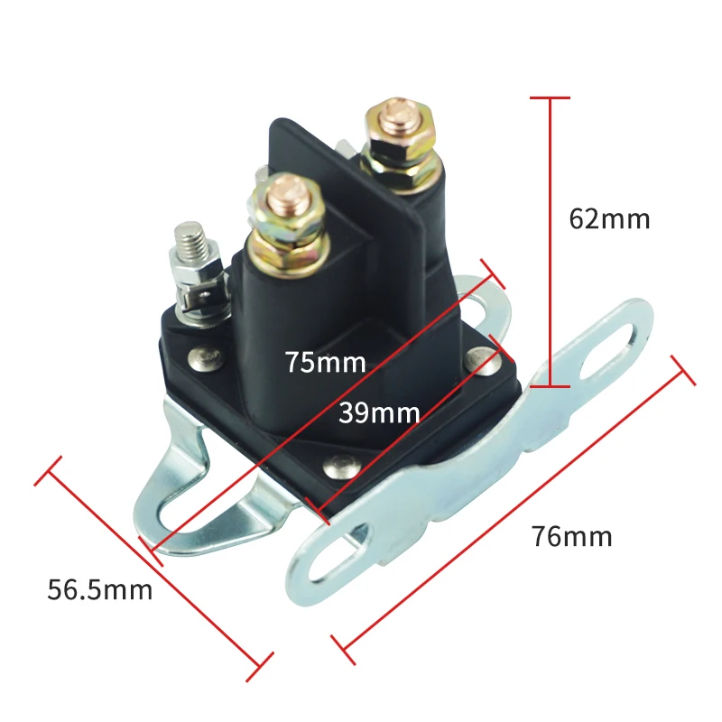 Starter Relay Solenoid fits John Deere LT133 LT166 L1742 L2048 GX85 SX85 S2348