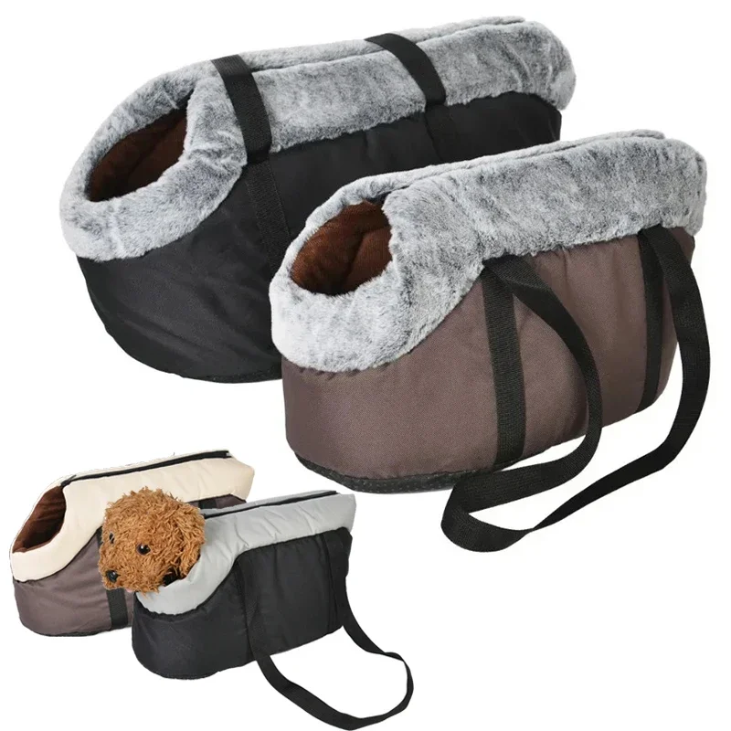 

Portable Outdoor Travel Dog Carrier Bags for Small Dogs Cats Warm Puppy Handbag Pet Shoulder Bag Chihuahua Backpack Accessories