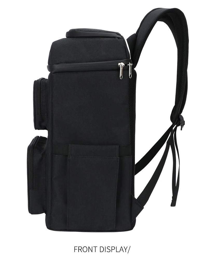 Thermo-Picknick-Kühlrucksack mit großer Kapazität, Outdoor-Camping-Mahlzeit mit Flaschenöffner, 100 % auslaufsichere, isolierte Bierkühltaschen – Detail 10