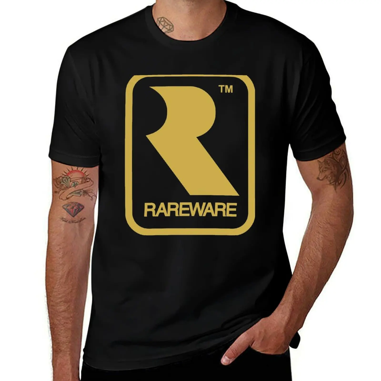 

Rareware Logo Tee Tri-blend T-Shirt man t shirt summer t shirt custom print T-Shirt