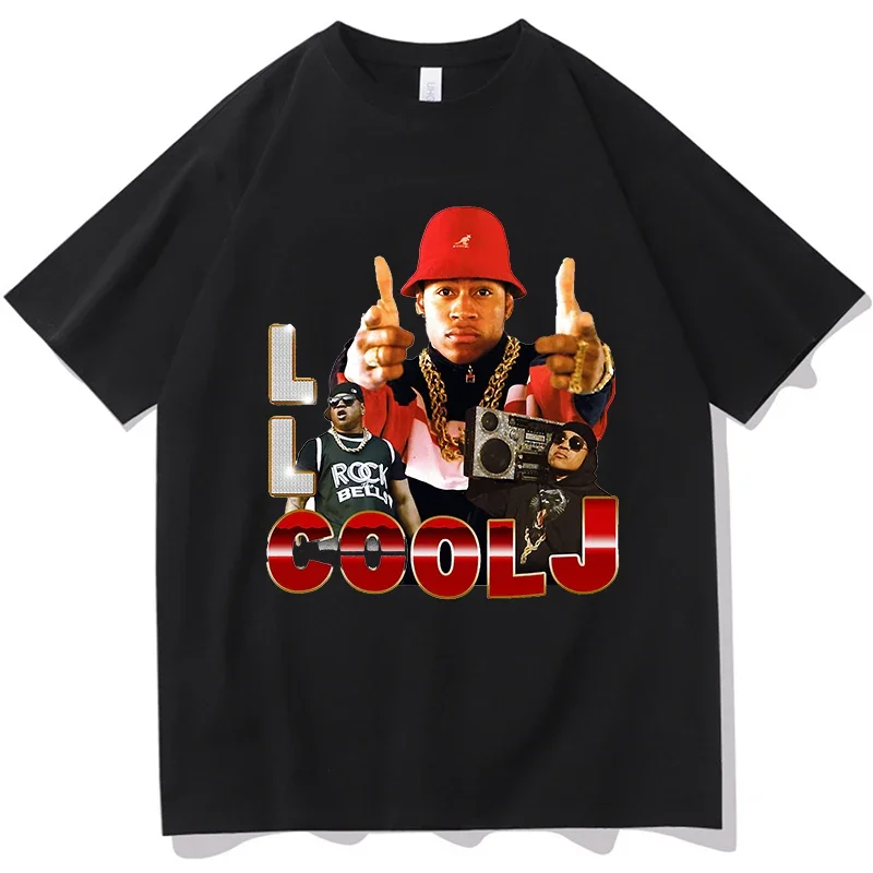 Mens T shirt Graphic LL Cool J Murdergram T-shirt Cotton Clothing Harajuku Graphic Summer Casual Fashion Fans Short Sleeve Tops