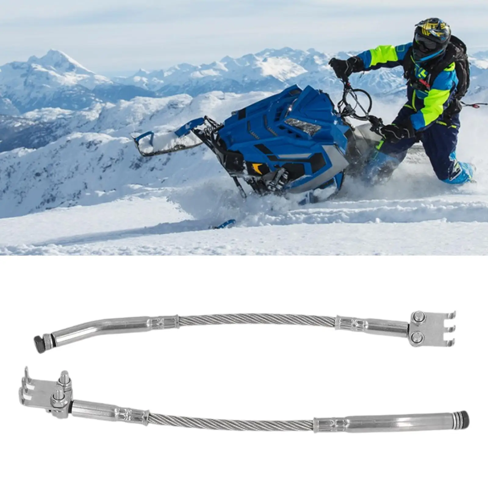 

Sturdy Metal Snowmobile Ice Scratchers Kit with Claw 1201DF Easy to Install Winter Spare Parts for Riders