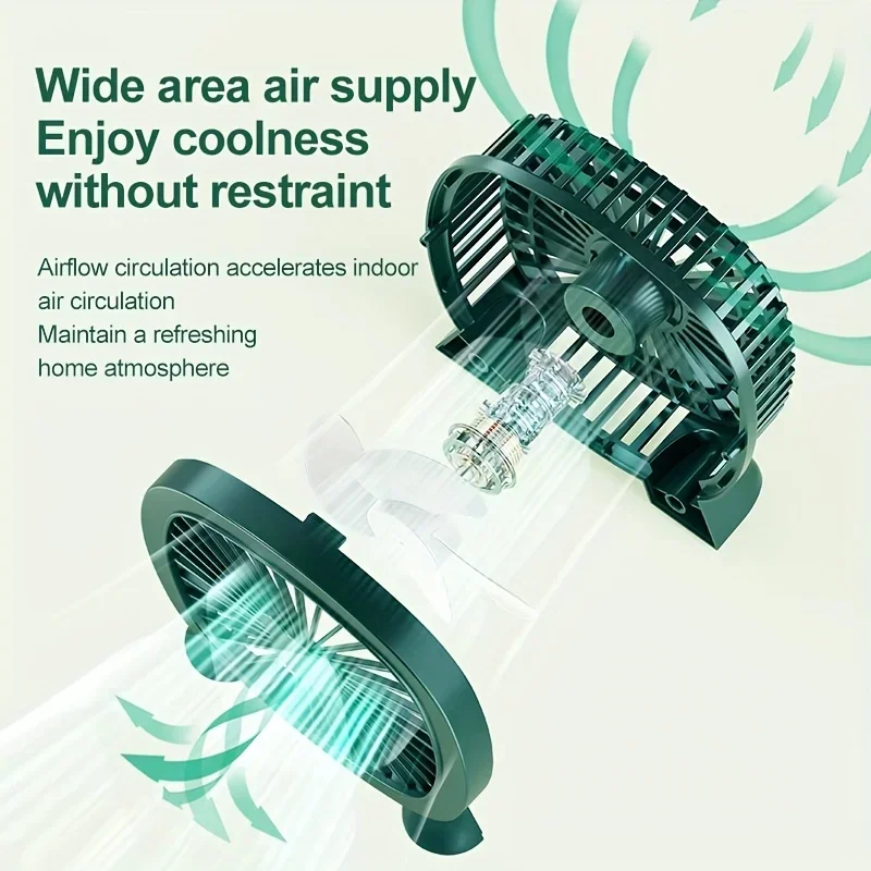 Mini USB Rechargeable Table Fan Portable Desktop Small Fan For Student Dormitory Computer Summer Gadget Home Desk Office