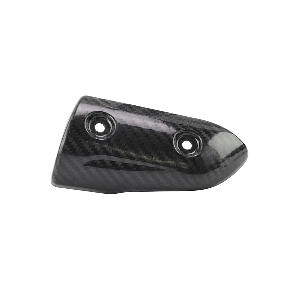 Motorcycle Exhaust Pipe Cover Carbon Pattern Anti-Scald Cap Heat Shield Rustproof Shell Heat Shield Cover for G310R