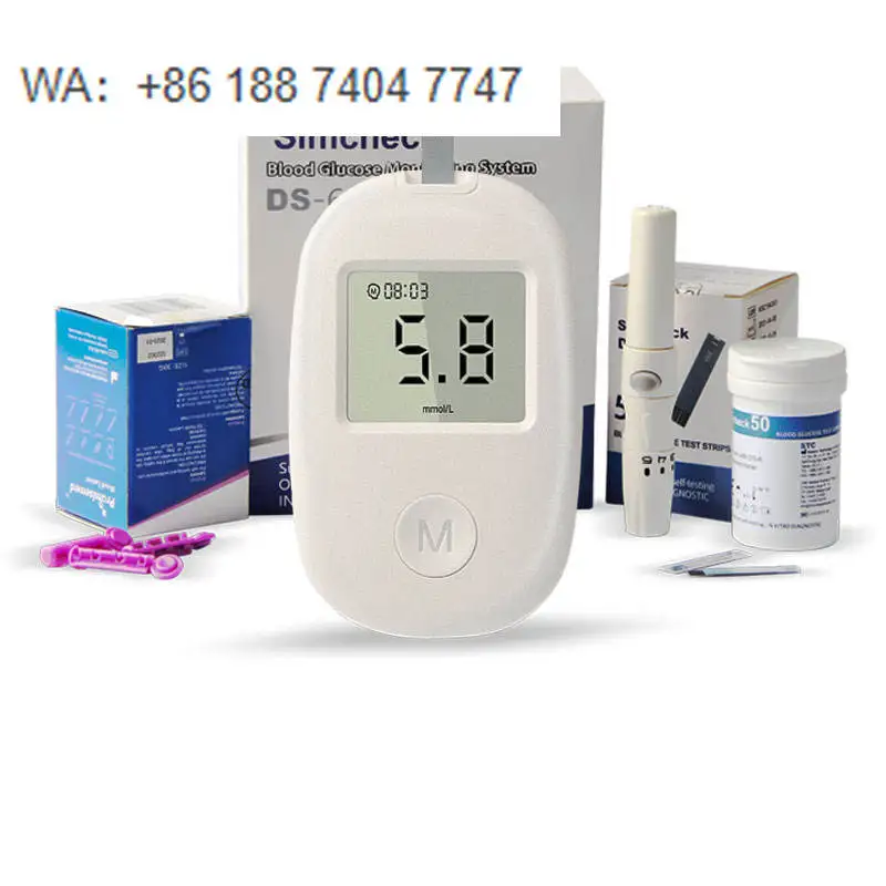 kit-senza-codifica-monitor-con-risultati-rapidi-e-precisi-glucometro-economico-e-durevole