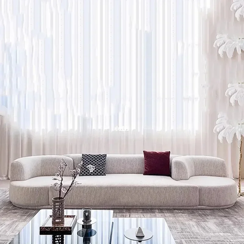 Balcony Lounge Living Room Sofas White Modern Minimalist Pouf Couch Living Room Sofas Armchair Muebles Postmodern Furniture